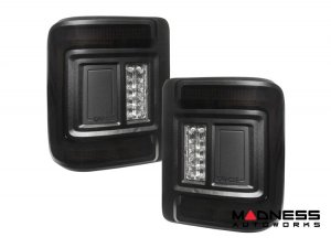 Jeep Wrangler JL Tail Lights - Flush Mount -LED - Smoked Lens Jeep Wrangler JL Tail Lights - Flush Mount -LED - Smoked Lens